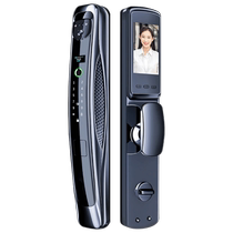 Face recognition smart door lock video fingerprint lock electronic lock password lock anti-theft door lock fully automatic visual cat eye