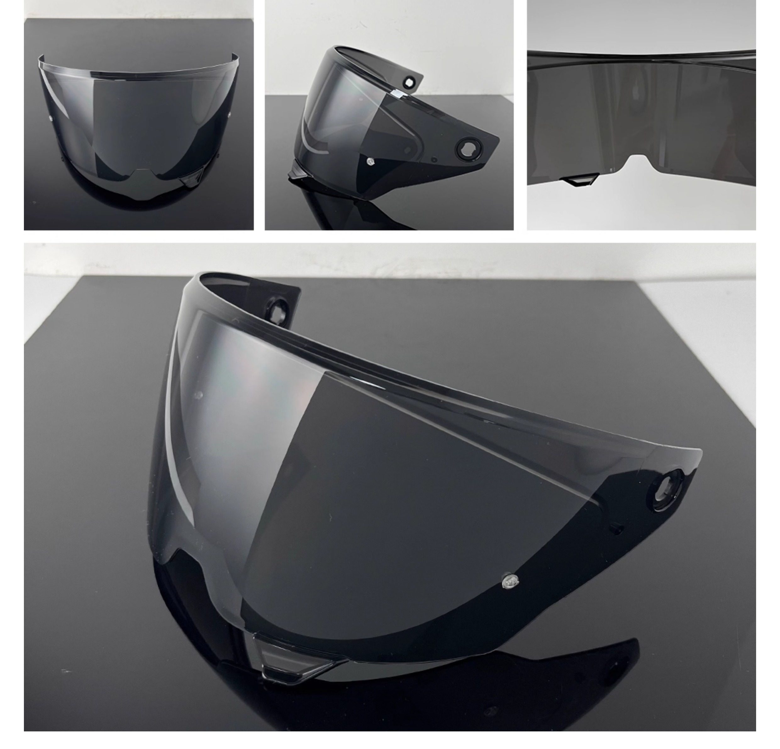 Suitable for American Ilm Helmet Lens Mf509 Lens Electroplated Mirror Day and Night Universal Sun Protection Uv Windshield