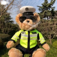 Коричневые очки, дорожная полиция, с медвежатами