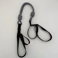 Черно -белый ремень плеча один (расширенная полоса)