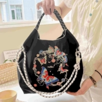 黑色祥纹蝴蝶 中号 (不含延长带)