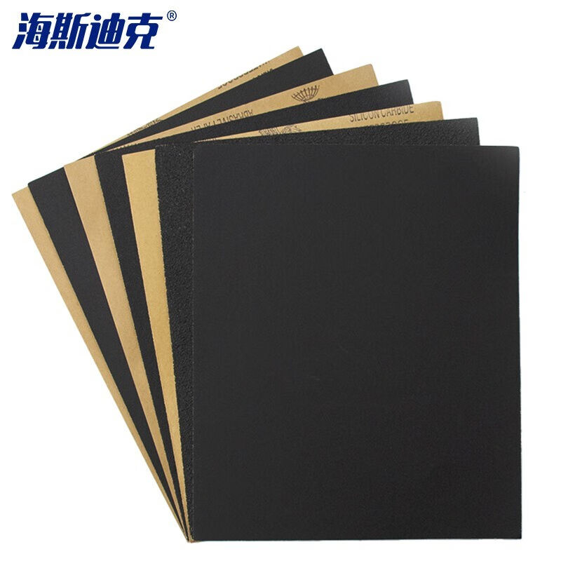 SeaSdick HKDP-49 dry and wet dual-use sandpaper jade hardware car polished polished sandpaper sheet 320 mesh (-Taobao
