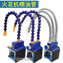 Magnetic base strong magnetic spark machine accessories cooling water pipe magnetic nozzle magnet complete set of universal blow pipe manufacturer