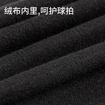 羽毛球拍收纳袋绒布袋高颜值单肩羽毛球袋子高端时尚便携球拍套包