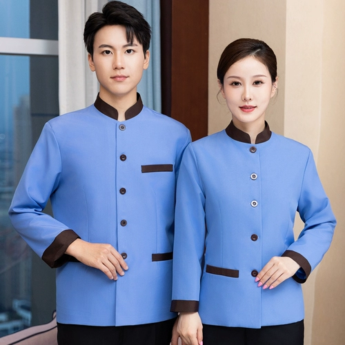 Демисезонный лонгслив для работы, комнатный комплект для отеля, короткий рукав