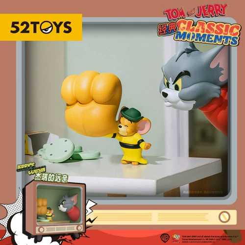 Официальная аутентичная подлинная Том и Джерри Кэт и Mouse Classic Moment Series Figurine фигурки