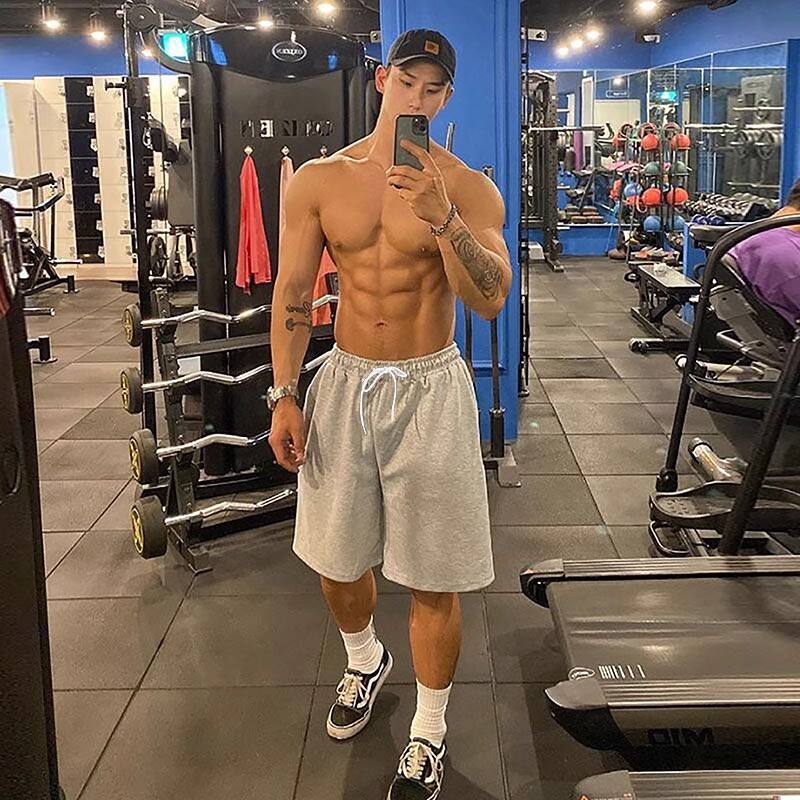 Extra Large Size 150kg Sports Fitness Shorts for Men and Women, Summer Loose Basketball Running Training Mid-Length Shorts 2