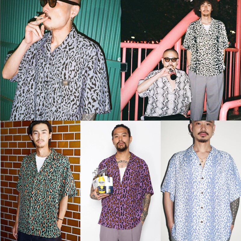 Wackomaria Trendy Leopard Print Snake Print Gradient Print Beach Hawaiian Cuban Collar Floral Shirt Short Sleeve Unisex Wackomaria Trendy Leopard Print Snake Print Gradient Print Beach Hawaiian Cuban Collar Floral Shirt Short Sleeve Unisex