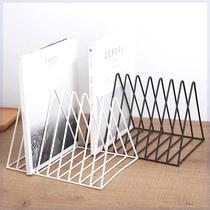 Black Gum Record Containing Shelf Suitable to be placed on the table Shelves Cd Display Shelf Black Gel Record Display Frame Triangle