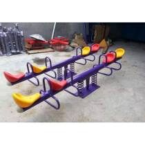 Double park rocking music outdoor outdoor facilities seesaw childrens kindergarten community Leer rocking horse seesaw
