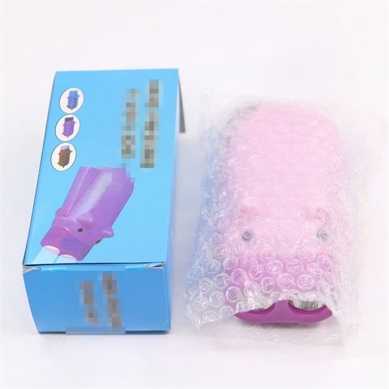 Buy two and get a piglet mini home hand-pressed hand-cranked self-generating manual flashlight led hand-clamped light emergency light