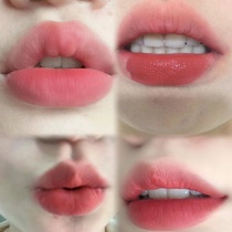 Low saturation nude lip glaze ~ gentle high-end color lipstick nude rose new color matte matte affordable for students