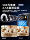 Camera with 360-Degree View, Two-Way Video Calling for the Elderly, Indoor Home Use, Night Vision, Intercom, Mobile Phone Remote Monitoring