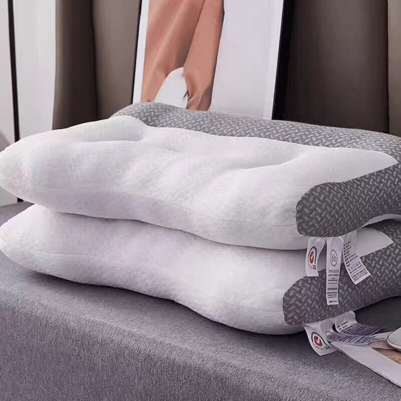 【1开学季】颈椎枕头助睡眠护颈枕专用睡觉支撑牵引枕单人枕芯