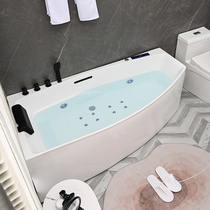 Wrigley ᷂ flagship store bathtub home small apartment deep soaking surf massage thermostatic integrated Japanese style mini light luxury model
