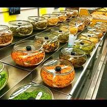 TAO glass jar pickles kimchi jar thickened jar jar with lid kimchi jar pickle jar supermarket