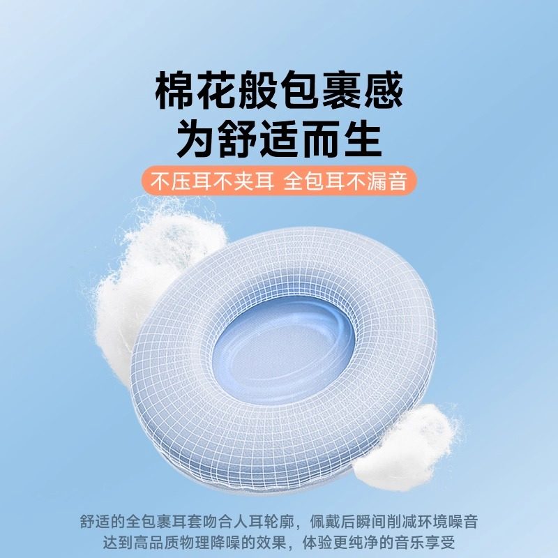 Berlin Sound Over-Ear Bluetooth Headphones Wireless Headset for Gaming, Computer, Noise Reduction, Long Battery Life, 2025 New Model