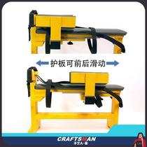 Dog diagnosis and treatment frame moxibustion pet acupuncture table Baoding frame solid wood composite LNV mortise and tenon frame acupuncture table animal binding manufacturer