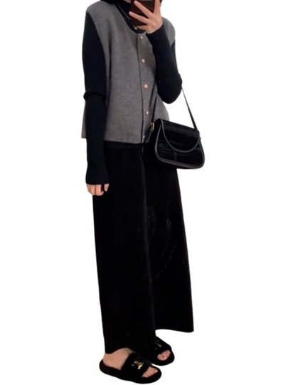 Korean Style Layered Knitted Cardigan Vest for Women, Autumn and Winter 2026 New Model, High-End Short Inner Wear Vest Top