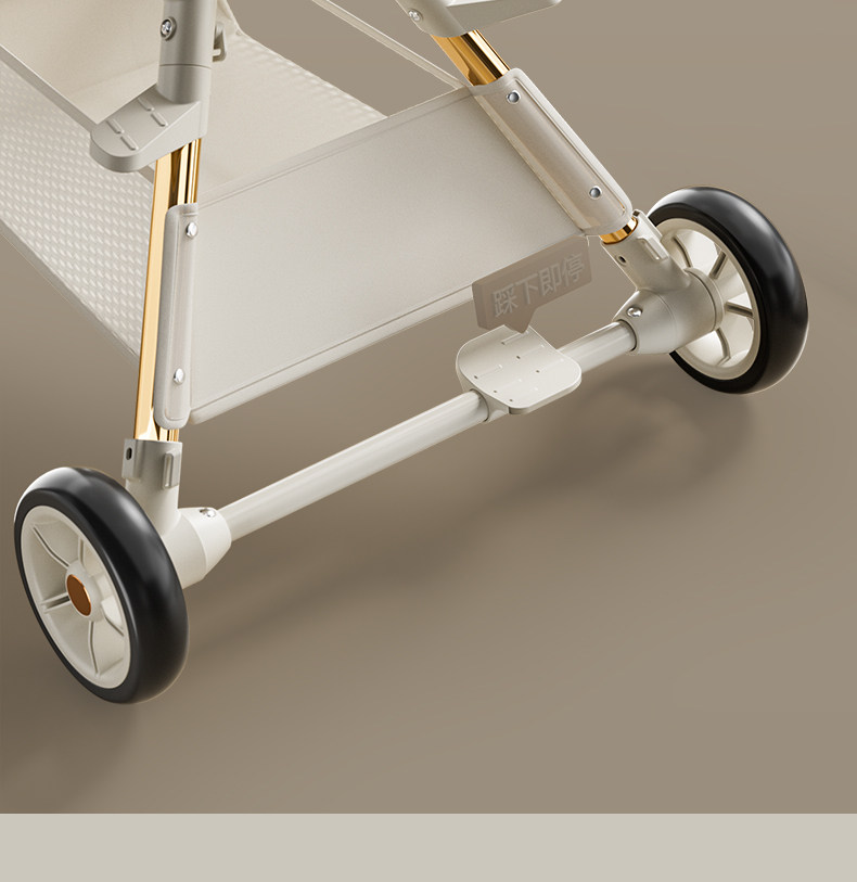 Трехколесный велосипед 遛娃神器2023新款轻便折叠婴儿车可坐躺高景观儿童溜娃宝宝手推车