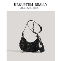 Черный+столочный подарочный пакет