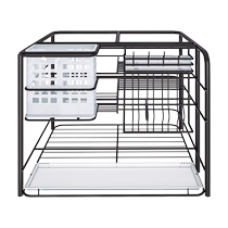 100 Humvee assaisonné assaisonnement Cabinet Kitchen Cabinet Narrow Cabinet Drawer of small size Cabinet Pull-out Shelf Contained