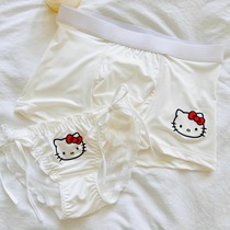KT couple underwear one male and one female couple style summer cute and sexy straps pure desire Hello Kitty underwear for girls and boys