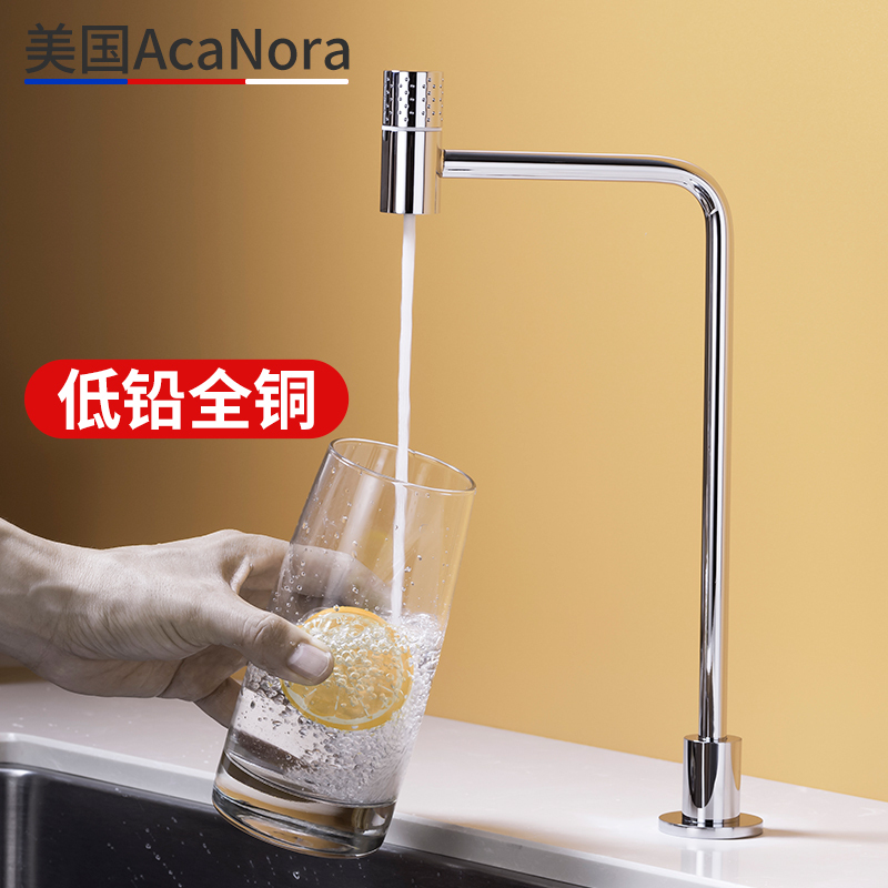 American Acanora Low-Lead All-Copper Water Purifier Faucet Pipeline Machine Water Purifier Ro Special Top-Loading Faucet