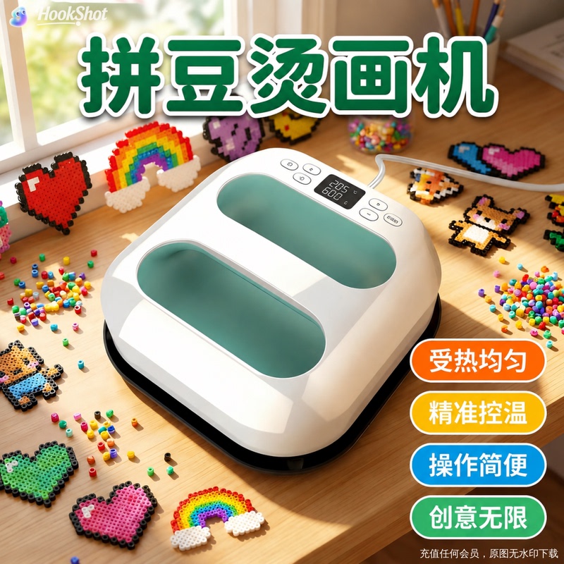 Lucky Core Card Shadow Bead Heat Transfer Machine, Heat Transfer Press, Bead Ironing Machine, Handmade Iron, Clothes Ironing, Shirt Ironing, Fully Automatic