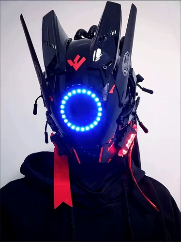 Шлем, механическая маска, в стиле панк, популярно в интернете, косплей, подарок на день рождения