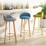 Nordic Bar Стул Ветровой свет роскошный стул передний стул передний стул Специальный стул Гомера дома Использование High Stool Bar Bar Bar Stool