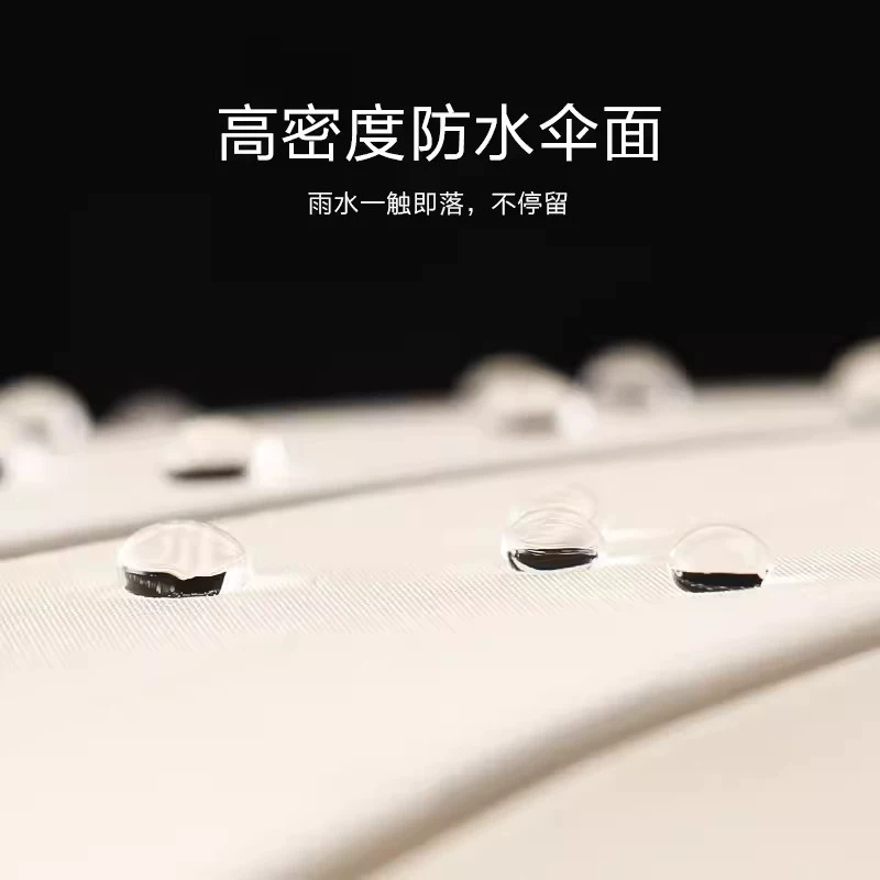 Member's Choice PU Leather Handle 16-Bone Exquisite Long Handle Automatic Umbrella