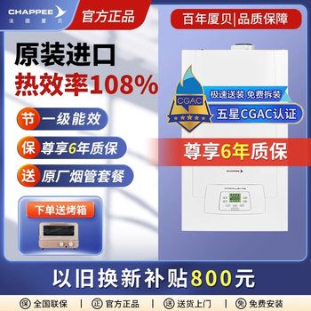 French Xabei Initia Pius Hte Original Imported Condensing Wall-Mounted Boiler for Home Heating and Hot Water