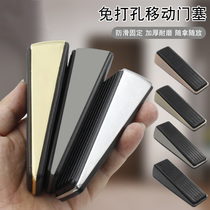 Mobile door lifter anti-collision door stopper zinc alloy door stopper anti-slip rubber door stopper door lifter