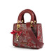CENTARL&KATTY high-end Chinese style light luxury embroidery red wedding bag women's 2025 new Princess Diana bag
