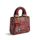 CENTARL&KATTY high-end Chinese style light luxury embroidery red wedding bag women's 2025 new Princess Diana bag