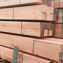 Anticorrosive wood square pine crane sleepers railway heavy industry equipment pads construction site bridge equipment pads legs oil soaked