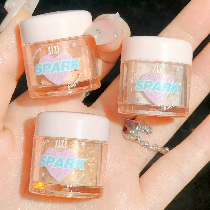 XIXI high -gloss powder glittering nose beam, highlights, flash, fine flash, non -card powder pearl light powder fine powder makeup artist