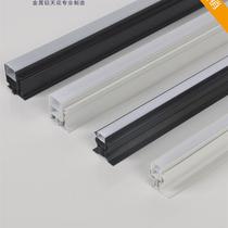 Integrated ceiling line light luminous keel honeycomb large plate triangle keel light aluminum buckle plate ceiling luminous line light trough