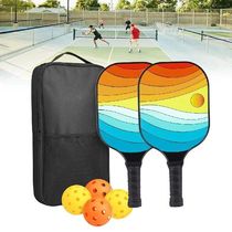 Pickleball Racket Set 4 Pickleball Balls Portable for