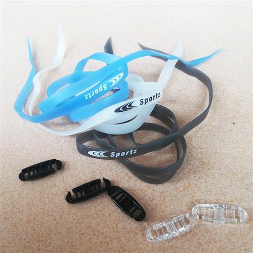 Swimming goggles accessories mirror ring mirror lead with buckle Japanese word button elastic mirror with rear button swimming accessories parts elastic band-Taobao