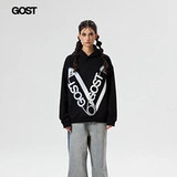 Булавка, толстовка с капюшоном для влюбленных, демисезонная куртка подходит для мужчин и женщин, оверсайз