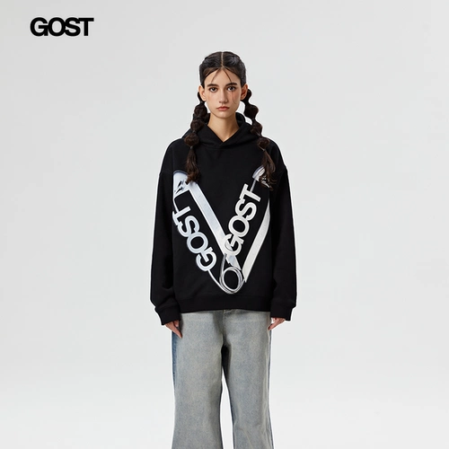 Булавка, толстовка с капюшоном для влюбленных, демисезонная куртка подходит для мужчин и женщин, оверсайз