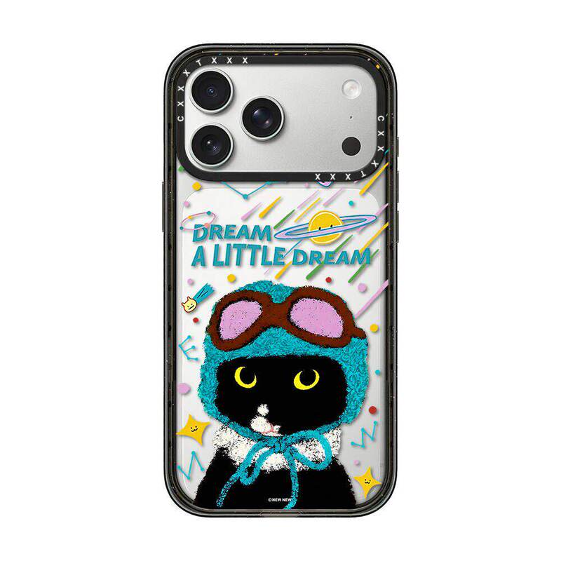 [Korea] Artist Lin's Black Cat Niu Niu and Friends Apple 17 Pro Max Case for iPhone 16 Pro Max, 15 Pro Cute Cartoon, 14 Pro Celebrity Style, 13