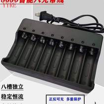 8-bit 18650 lithium battery charger headlight bright flashlight radio universal charger 3 7V4 2