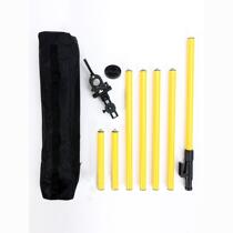 Infrared bracket level thickened telescopic rod ceiling bracket tripod lifting support rod multifunctional pan tilt