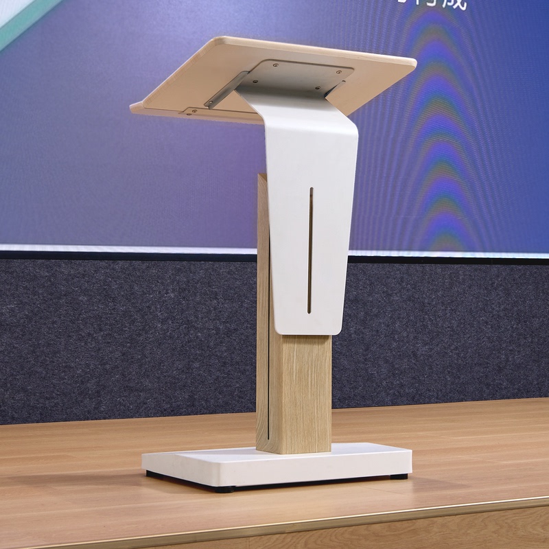 Electric Adjustable Podium Teacher Conference Room Training Leaderman Host Business Lecture Podium Electric Adjustable Podium Teacher Conference Room Training Leaderman Host Business Lecture Podium