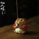 Jingdezhen Immortal Toad hand-carved incense stick tea pet tea ceremony incense burner ornaments high-quality can be raised ceramic tea table decoration