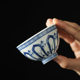 Blue and white porcelain hand-painted master cup single cup Chinese tea cup Kung Fu tea set personal special tea cup ceramic high-end
