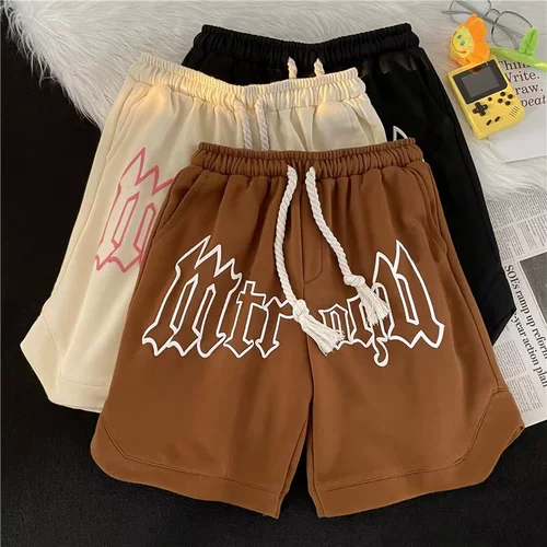 Спортивные летние шорты, баскетбольные тонкие трендовые пляжные штаны, свободный крой